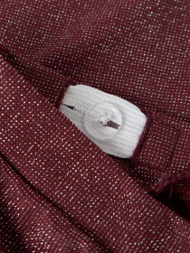 NAME IT Bootcut Bukser Glimmer Burgundy
